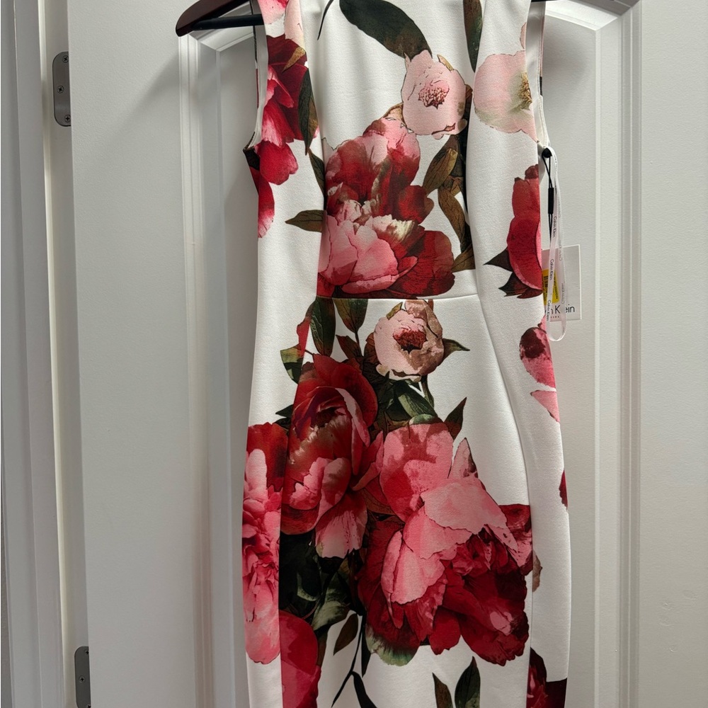 Floral Calvin Klein dress